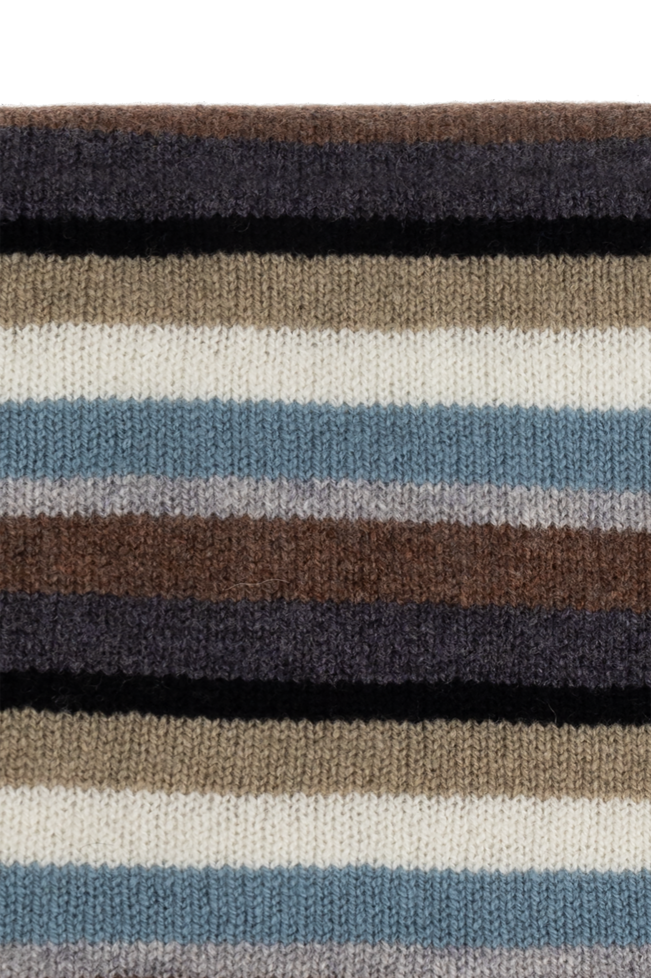 Paul Smith Wool scarf with striped pattern | Men's | Vitkac